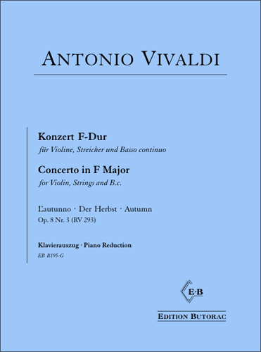 Cover - Vivaldi, Konzert F-Dur KV 376